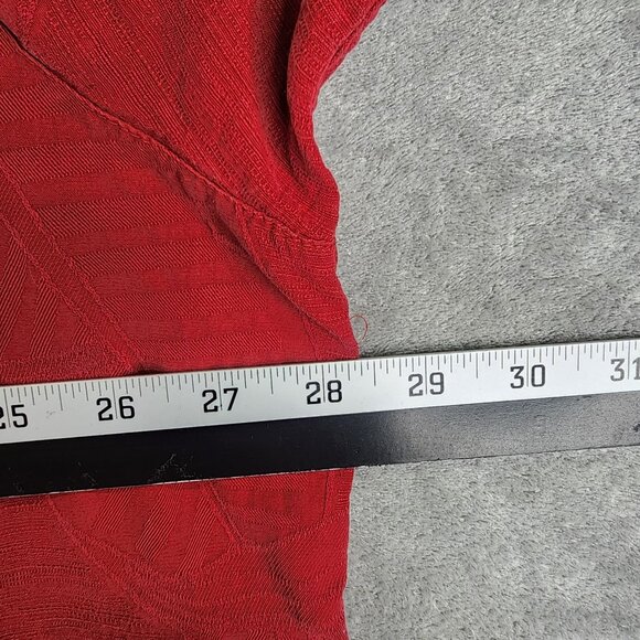 Men's Red Caribbean Shirt Hawaiian Short Sleeve Button Up Size 3XT - Picture 7 of 9